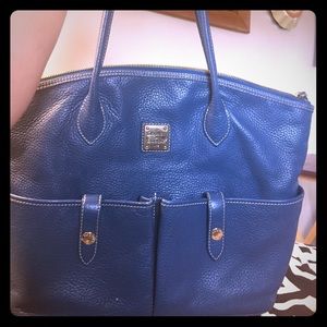 Dooney & Bourke Blue Shoulder Bag